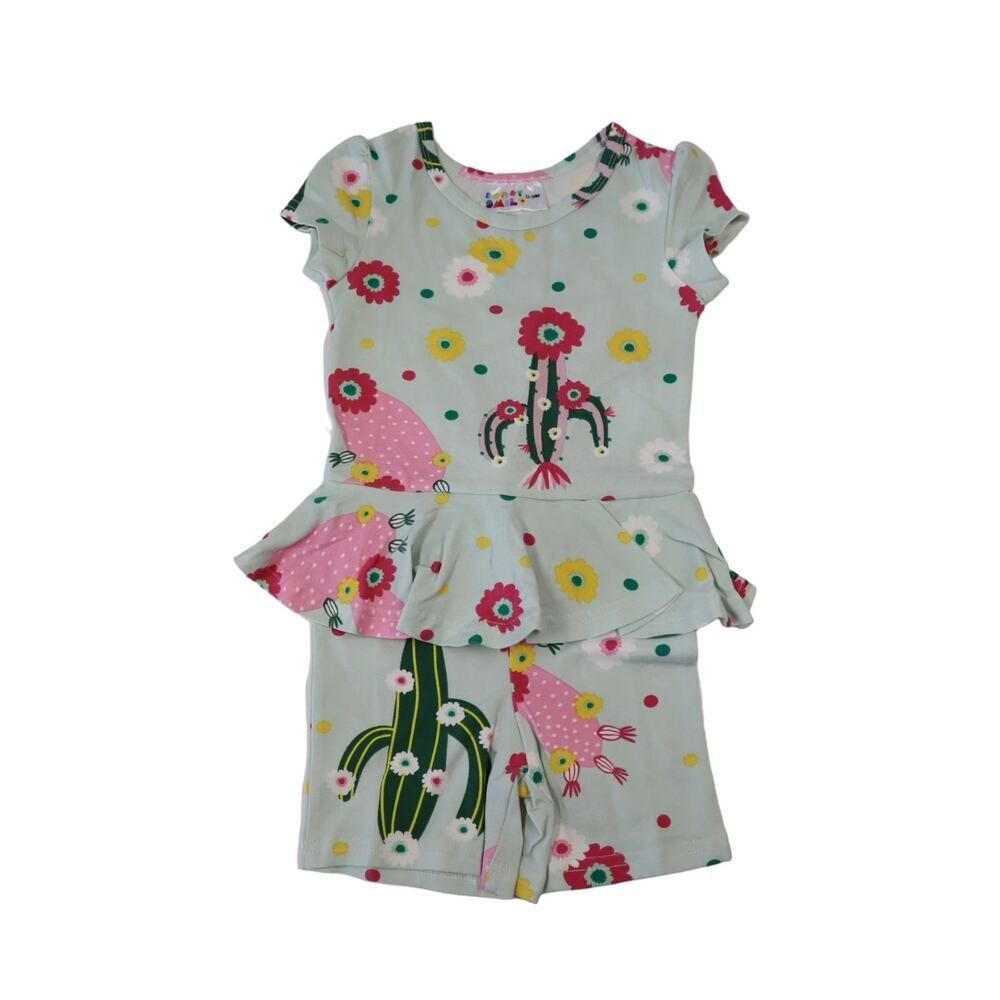 Dot Dot Smile‎ Baby Girls Cactus Romper Size 12-24M